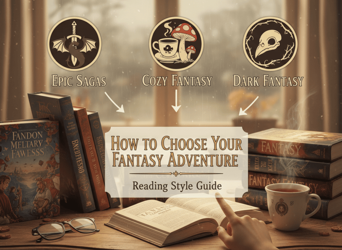 Fantasy Setting Reading How to Choose the Right Fantasy Book for You